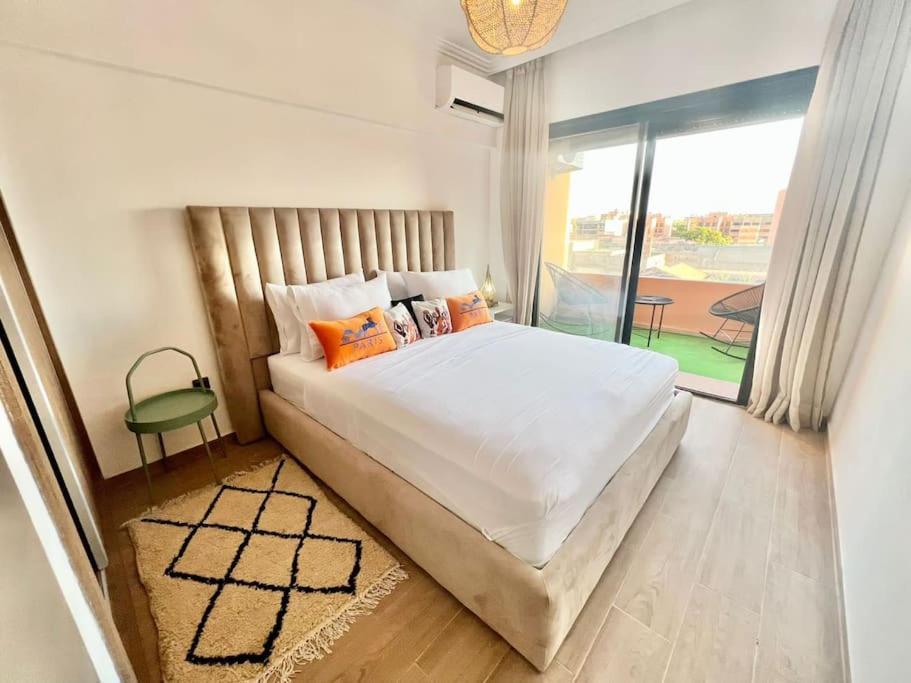 Cozy&Elegant Apartment/Pool/City Center/Gueliz Marrakesh Exterior photo